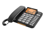 DL580 - telefon med ledning med anrops-ID