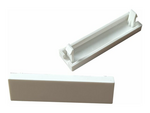 Tomt panel - 1/4, for use with UK faceplates, 12.5 x 50 mm