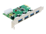 PCI Express Card > 4 x external USB 3.0