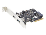 2-Port USB PCIe Card 10Gbps/port