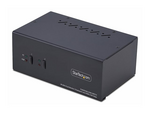 2-Port Dual-Monitor DisplayPort en HDMI KVM Switch, 4K 60Hz