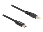 Strømkabel - 24 pin USB-C til 5,5 x 2,5 mm DC-jakk