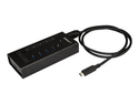 Startech 7 Port USB C Hub, USB Type-C to 2x USB-C/5x USB-A, Moutable Metal Hub, USB 3.0, SuperSpeed 5Gbps USB 3.1/USB 3.2 Gen 1, Self Powered, BC 1.2 Fast Charge, 5 x USB-A, 2 x USB-C