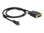 Cable mini Displayport 1.2 male with screw > DVI male 4K Active
