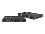 4K UHD HDBaseT Extender Set with 2-way PoH and Bidirectional IR & RS-232